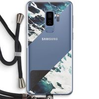 Golven: Samsung Galaxy S9 Plus Transparant Hoesje met koord