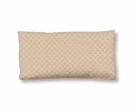 HIP Kussensloop "mandala's en een luipaard" - Taupe - (40x80 cm) - Katoen Satijn