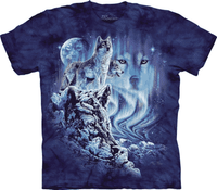 T-Shirt Mountain Artwear Find 10 Wolves M