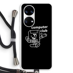 Floppyhead: Huawei P50 Transparant Hoesje met koord