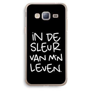 De Sleur: Samsung Galaxy J3 (2016) Transparant Hoesje