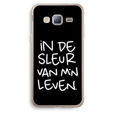 De Sleur: Samsung Galaxy J3 (2016) Transparant Hoesje