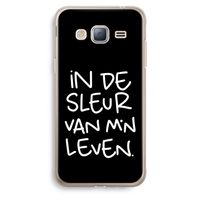 De Sleur: Samsung Galaxy J3 (2016) Transparant Hoesje