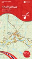 Wandelkaart - Topografische kaart 10171 Norge Serien Kárášjohka | Nordeca
