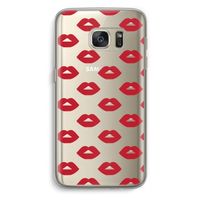 Lips: Samsung Galaxy S7 Transparant Hoesje Lips: Samsung Galaxy S7 Transparant Hoesje