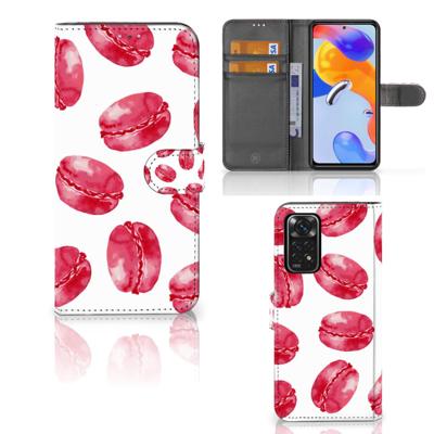 Xiaomi Redmi Note 11 Pro 5G/4G | Book Cover | Pink Macarons