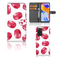 Xiaomi Redmi Note 11 Pro 5G/4G | Book Cover | Pink Macarons