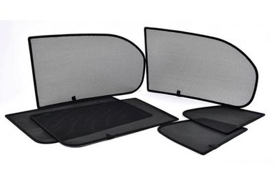 Zonneschermen (achterportieren) passend voor Volkswagen Golf VII 5 deurs 2013-2020 (2-delig) PVVWGOL5G18