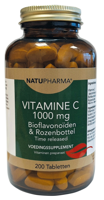 Natupharma Vitamine C 1000mg Bioflavonoïden & Rozenbottel - Time Released - thumbnail