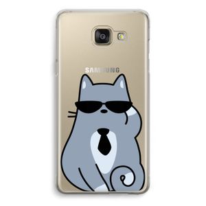Cool cat: Samsung Galaxy A5 (2016) Transparant Hoesje
