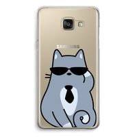 Cool cat: Samsung Galaxy A5 (2016) Transparant Hoesje