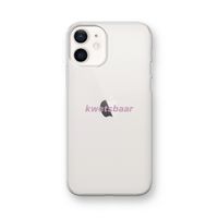kwetsbaar: iPhone 12 mini Transparant Hoesje