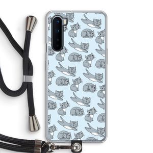 Poezen: OnePlus Nord Transparant Hoesje met koord