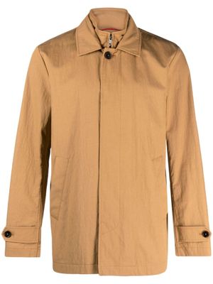 Fay manteau Morning à simple boutonnage - Tons neutres