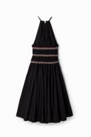 Midi-halterjurk Stella Jean - BLACK - M