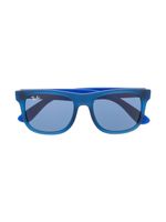RAY-BAN JUNIOR lunettes de soleil à monture carrée - Bleu