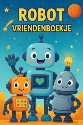 Robot Vriendenboekje (Paperback)