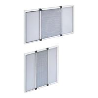 Muggennet IRS Wit 90 x 70 cm Ramen Muggennet Uitschuifbaar (2 Stuks)