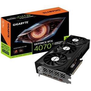 Gigabyte Nvidia GeForce RTX 4070 Ti Super Videokaart SUPER WINDFORCE OC 16 GB GDDR6X-RAM PCIe x16 HDMI, DisplayPort Overclocked