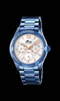 Horlogeband Lotus 18248/1 Staal Blauw