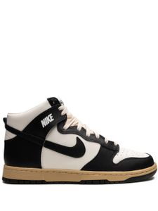 Nike baskets montantes Dunk Retro Vintage Panda - Noir