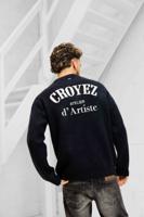 Croyez Atelier Knit Sweater Heren Donkerblauw - Maat S - Kleur: Donkerblauw | Soccerfanshop
