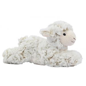 Knuffel schaap/lam liggend 22 cm   -