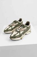 Lacoste L003 2K24 Sneakers Heren Beige/Groen - Maat 44.5 - Kleur: BeigeGroen | Soccerfanshop