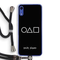 Squid Game: Honor Play 8A Transparant Hoesje met koord