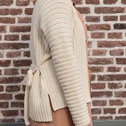 Yarn and Colors Summer Hill Cardigan Haakpakket 002 Cream XS