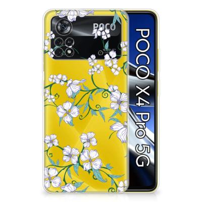 Xiaomi Poco X4 Pro 5G Uniek | TPU Case | Blossom White
