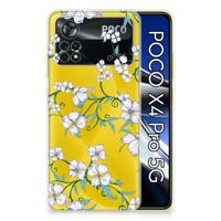 Xiaomi Poco X4 Pro 5G Uniek | TPU Case | Blossom White