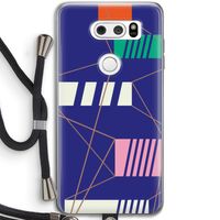 Gestalte 5: LG V30 Transparant Hoesje met koord