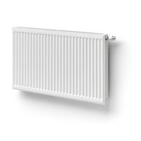 Stelrad Novello ECO paneelradiator 60x90cm type 22 1455watt 4 aansluitingen Staal Wit glans 0292062209