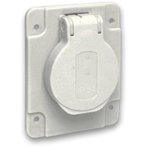 Schneider Electric PKS61G Stopcontact (inbouw) IP54, IK08 Grijs