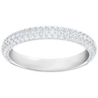 Swarovski 5383948 Ring Stone Mini zilverkleurig Maat 55