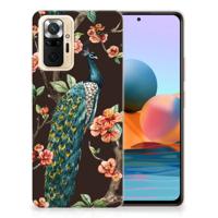 Xiaomi Redmi Note 10 Pro | TPU Hoesje | Pauw met Bloemen