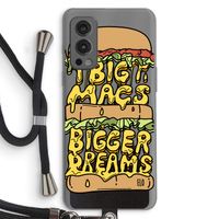 Big Macs Bigger Dreams: OnePlus Nord 2 5G Transparant Hoesje met koord