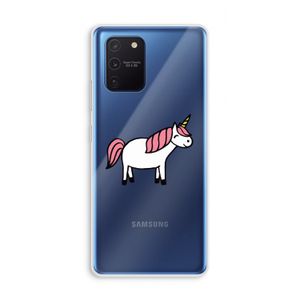 Eenhoorn: Samsung Galaxy Note 10 Lite Transparant Hoesje