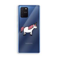 Eenhoorn: Samsung Galaxy Note 10 Lite Transparant Hoesje