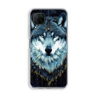 Darkness Wolf: Huawei P40 Lite Transparant Hoesje