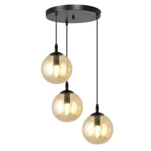 NADUVI Collection Glazen hanglamp eetkamer Cosmo 3-lichts