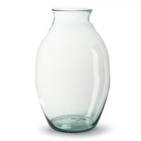 Bloemenvaas - Eco glas transparant - H55 x D36 cm   -