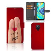 Xiaomi Redmi Note 9 Pro | Note 9S | Wallet Case | met Pasjes | Liefde - Origineel Romantisch Cadeau