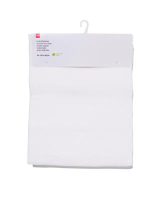 HEMA Hydrofieldoeken 60x60 Wit - 4 Stuks (wit)