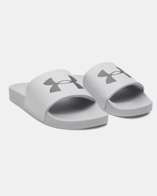 Under Armour ARMR Slippers Heren Wit - Maat 42.5 - Kleur: WitZwart | Soccerfanshop