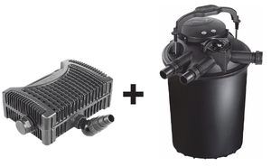 Aquaforte Green Reset 100 Vijverfilter Set - UV-C, Eko Power Pomp & 3-fase Filtratie