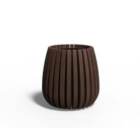 Bamboe plantenbak MORI 60x60cm.