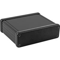 Hammond Electronics 1455L801BK Universele behuizing Aluminium Geëxtrudeerd Zwart (geëloxeerd) 1 stuk(s)