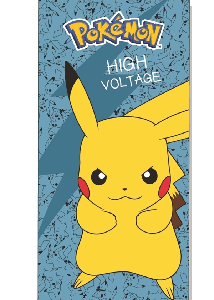 Pikachu strandlaken 70 x 140 cm - polyester